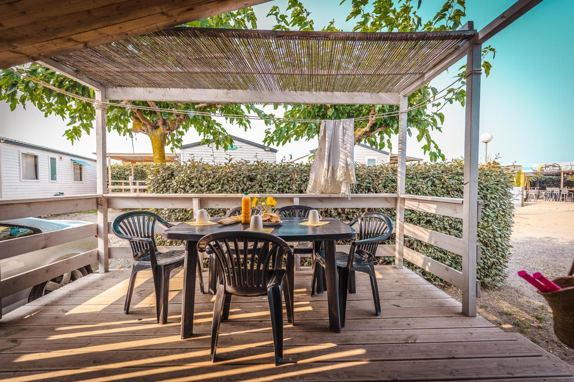 Camping Le Roucan West Vias Exterior foto